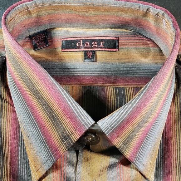 Dagr by Lipson Shirtmakers 16.5 (42) Multi - Picture 1 of 9